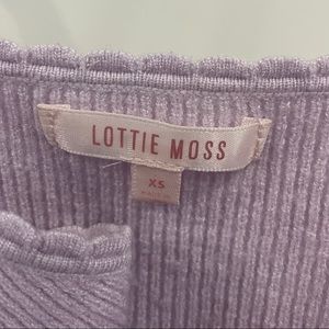 Light Purple Cropped Tank Top